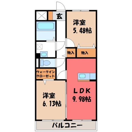 岡本駅 徒歩18分 1階の物件間取画像